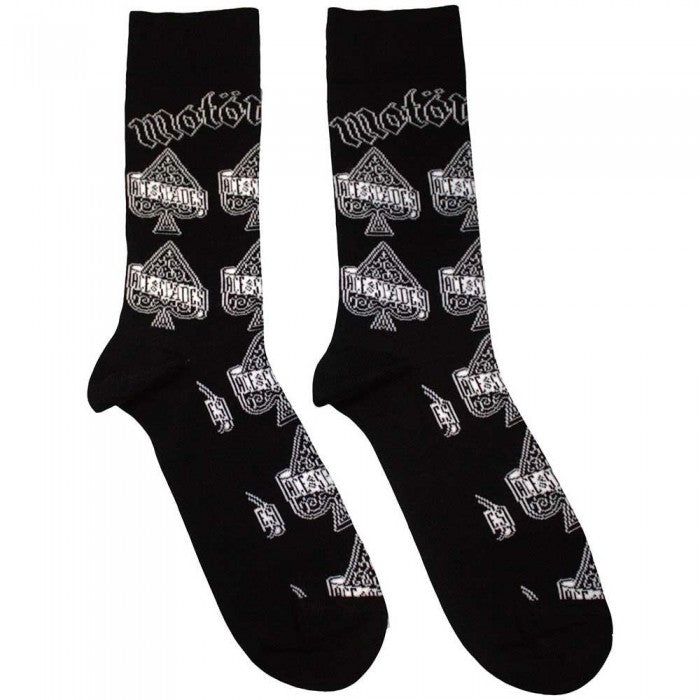 Front - Motorhead Unisex Adult Ace Of Spades Repeat Print Socks