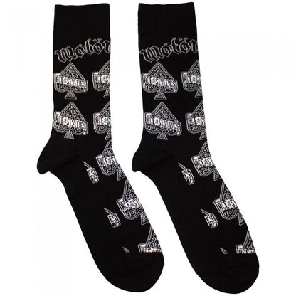 Front - Motorhead Unisex Adult Ace Of Spades Repeat Print Socks