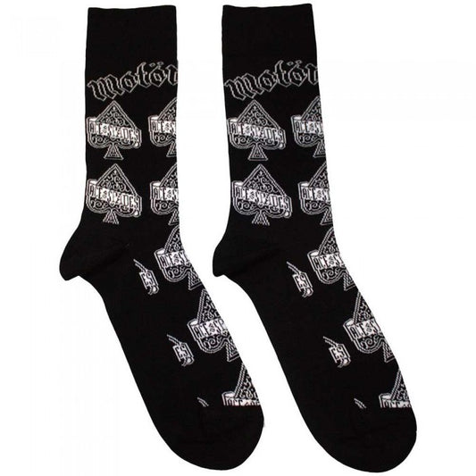 Front - Motorhead Unisex Adult Ace Of Spades Repeat Print Socks