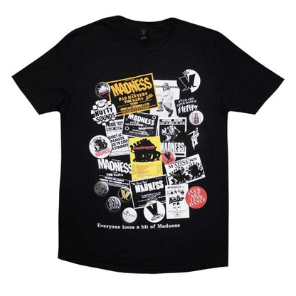 Front - Madness Unisex Adult Posters & Stickers T-Shirt