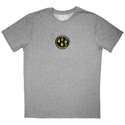 Front - Kiss Unisex Adult Mini Hailing From NYC Logo T-Shirt