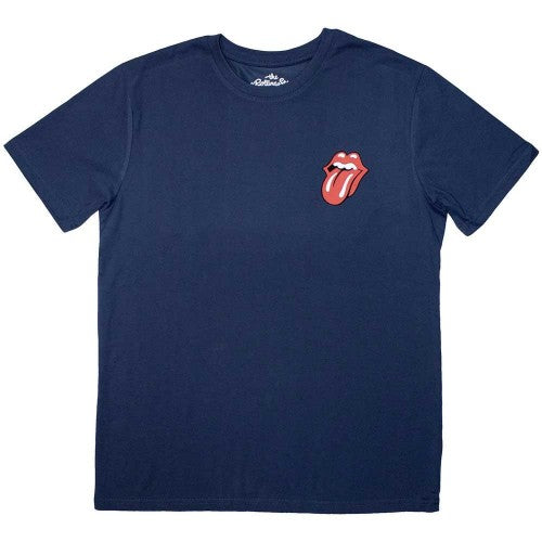 Front - The Rolling Stones Unisex Adult Mini Classic Tongue T-Shirt