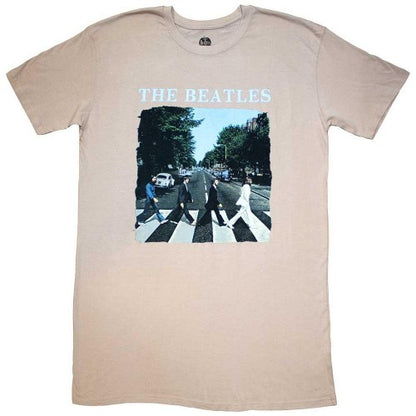Front - The Beatles Womens/Ladies Abbey Road Logo T-Shirt