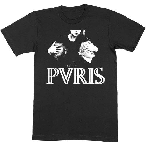 Front - Pvris Unisex Adult Hands Cotton T-Shirt