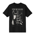 Front - Stevie Ray Vaughan Unisex Adult Guitar T-Shirt
