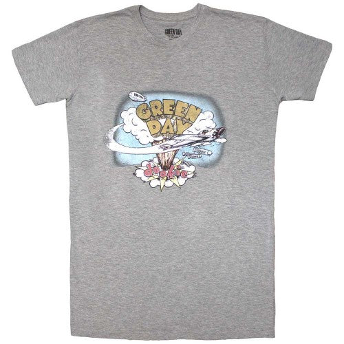 Front - Green Day Womens/Ladies Vintage Dookie T-Shirt