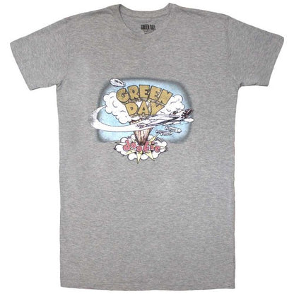 Front - Green Day Womens/Ladies Vintage Dookie T-Shirt