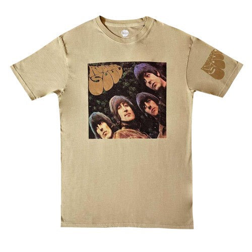 Front - The Beatles Unisex Adult Rubber Soul US Sleeve Print T-Shirt