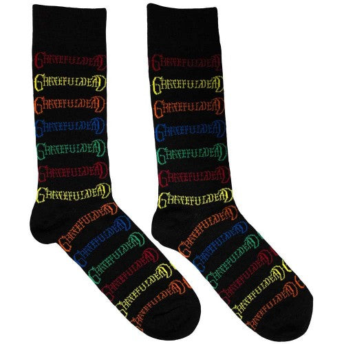 Front - Grateful Dead Unisex Adult Logo Socks