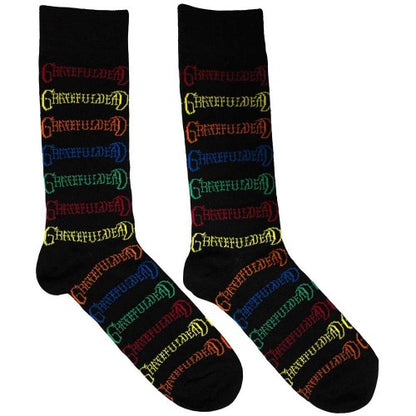 Front - Grateful Dead Unisex Adult Logo Socks