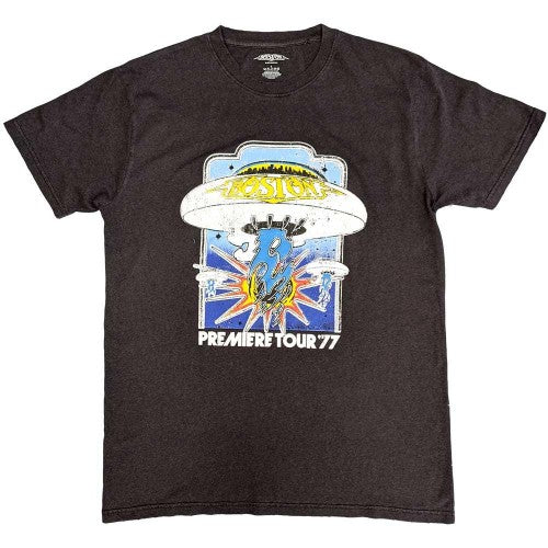 Front - Boston Unisex Adult Premiere Tour T-Shirt
