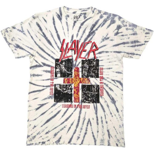 Front - Slayer Unisex Adult Quad Seasons T-Shirt