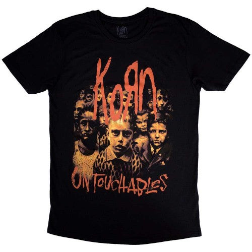 Front - Korn Unisex Adult Untouchable T-Shirt