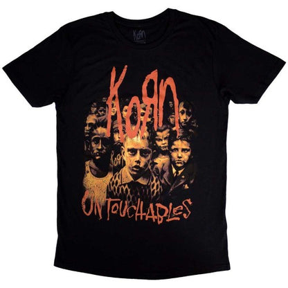 Front - Korn Unisex Adult Untouchable T-Shirt