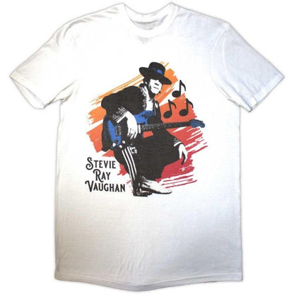 Front - Stevie Ray Vaughan Unisex Adult T-Shirt