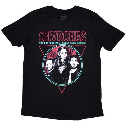 Front - Chvrches Unisex Adult Good Intentions T-Shirt