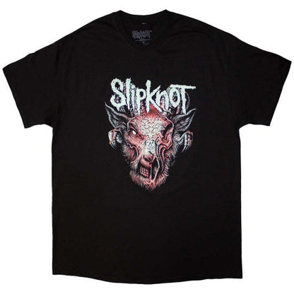 Front - Slipknot Unisex Adult Infected Goat Back Print T-Shirt