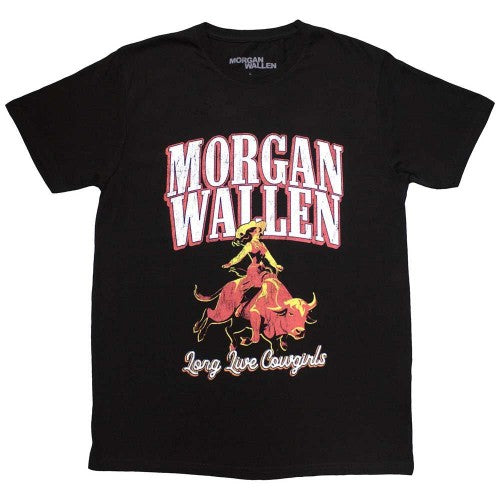 Front - Morgan Wallen Unisex Adult Long Live Cowgirls T-Shirt
