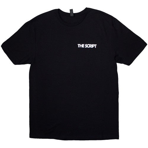 Front - The Script Unisex Adult Satellites Logo T-Shirt