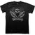 Front - The Offspring Unisex Adult Feathered Winged Skull T-Shirt