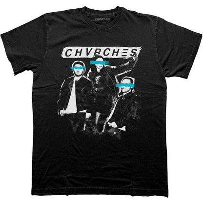 Front - Chvrches Unisex Adult Cut Photo T-Shirt