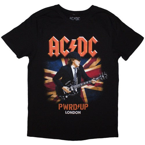 Front - AC/DC Unisex Adult PWRD-UP London ´24 Back Print T-Shirt