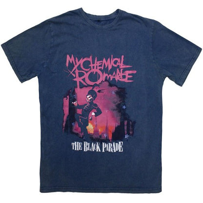 Front - My Chemical Romance Unisex Adult March Washed T-Shirt