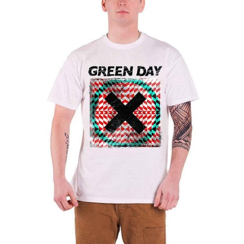 Front - Green Day Unisex Adult Xllusion T-Shirt