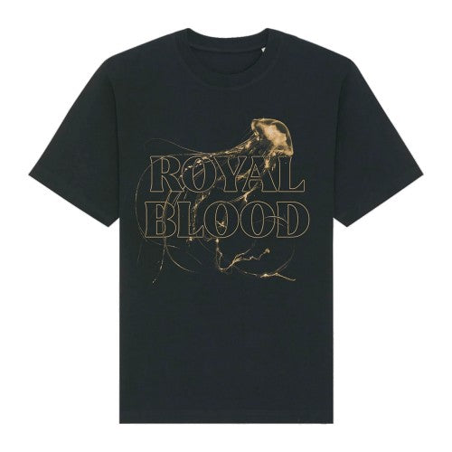 Front - Royal Blood Unisex Adult Entangled Logo T-Shirt