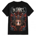 Front - In Flames Unisex Adult Ghost In My Head T-Shirt