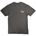 Front - Blur Unisex Adult Pocket Blur Parklife Back Print T-Shirt