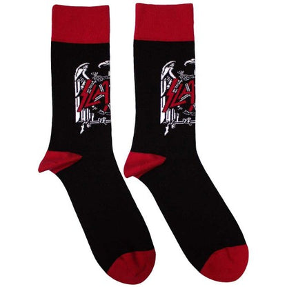 Front - Slayer Unisex Adult Eagle Crest Ankle Socks