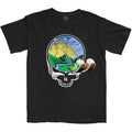 Front - Grateful Dead Unisex Adult Skeles Stepping T-Shirt