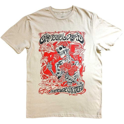 Front - Grateful Dead Unisex Adult Forever Red Frame T-Shirt