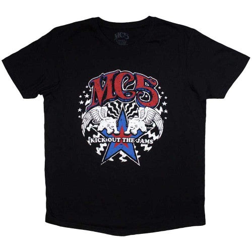 Front - MC5 Unisex Adult Star T-Shirt