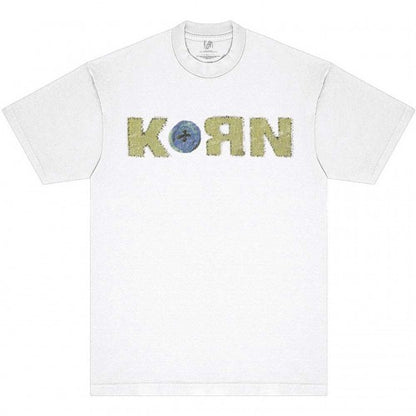 Front - Korn Unisex Adult Issues Doll T-Shirt