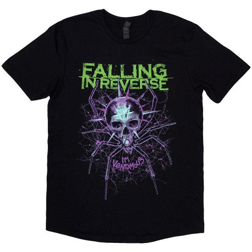 Front - Falling In Reverse Unisex Adult Spider T-Shirt