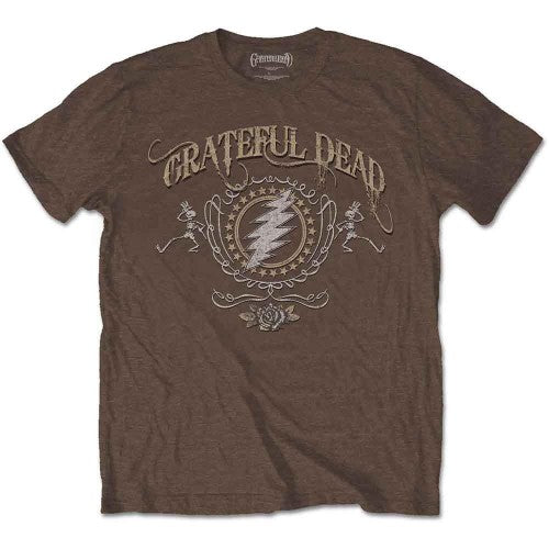 Front - Grateful Dead Unisex Adult Bolt T-Shirt