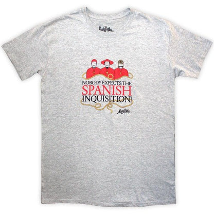 Front - Monty Python Unisex Adult Inquisition T-Shirt