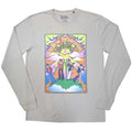 Front - The Beatles Unisex Adult Yellow Submarine Track List Long-Sleeved T-Shirt