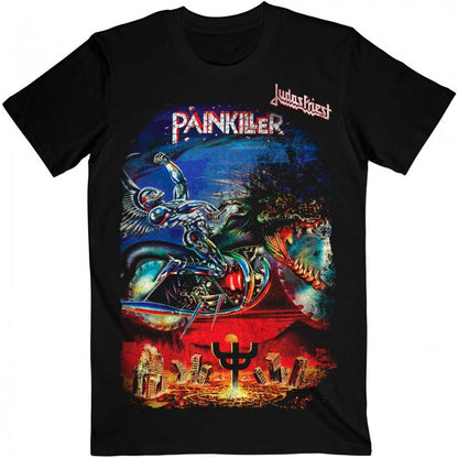 Front - Judas Priest Unisex Adult Painkiller T-Shirt