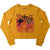 Front - Slipknot Womens/Ladies The End, So Far Barcode Long-Sleeved Crop Top
