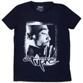 Front - Tupac Shakur Womens/Ladies Spray Photo T-Shirt
