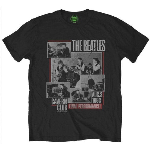 Front - The Beatles Unisex Adult Final Performance T-Shirt