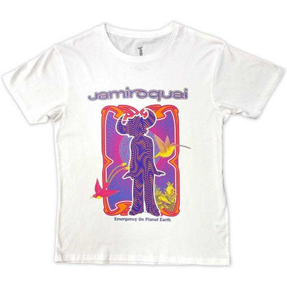 Front - Jamiroquai Unisex Adult Emergency T-Shirt