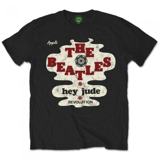 Front - The Beatles Unisex Adult Hey Jude/Revolution T-Shirt