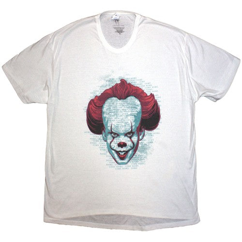 Front - It Unisex Adult Come Home Pennywise T-Shirt