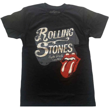 Front - The Rolling Stones Unisex Adult Hyde Park T-Shirt