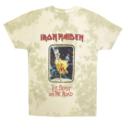 Front - Iron Maiden Unisex Adult Beast On The Road T-Shirt