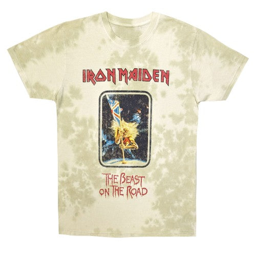 Front - Iron Maiden Unisex Adult Beast On The Road T-Shirt
